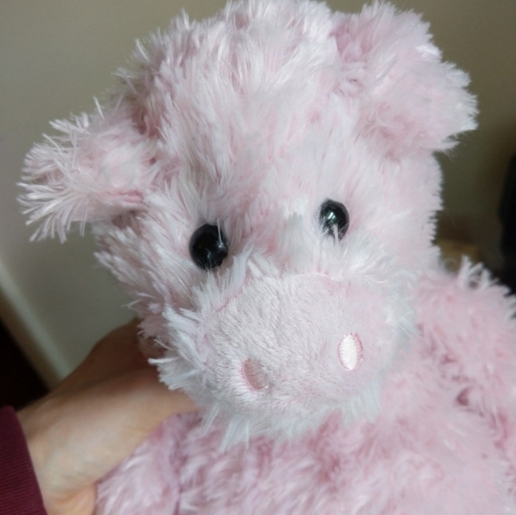 Pig Peekaboo magnetic paws Aurora Plush Rare covers eyes - Picture 11 of 14